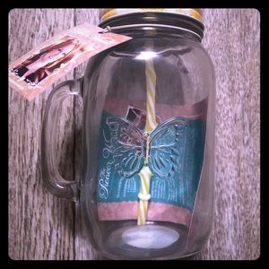 SOLD- NWT Pioneer Woman Mason Jar Cup